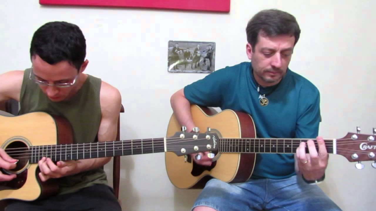 while my guitar gently weeps acoustic